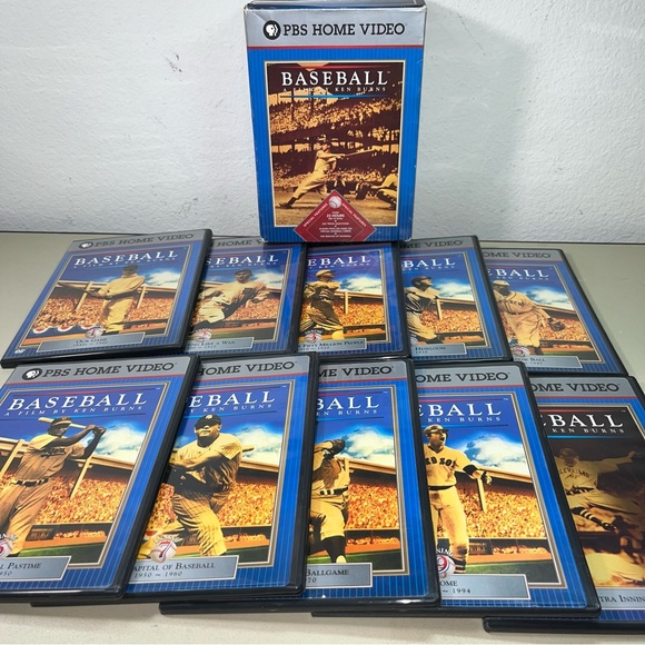 paramount Media Baseball A Film By Ken Burns Nine Inning Boxed Set